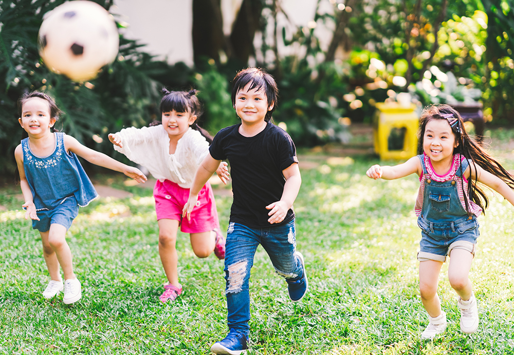 Outdoor Playtime Burns Energy & Brings Joy